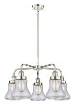 Innovations Lighting 916-5CR-PN-G194 - Bellmont - 5 Light - 25 inch - Polished Nickel - Chandelier