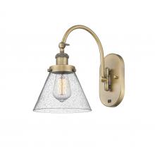 Innovations Lighting 918-1W-BB-G44 - Cone - 1 Light - 8 inch - Brushed Brass - Sconce