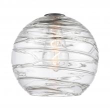 Innovations Lighting G1213-10 - Deco Swirl 10&#34; Clear Glass
