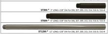 Innovations Lighting ST-12M-BK - 5/8&#34; Threaded Replacement Stems