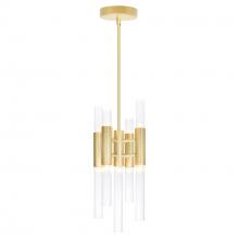 CWI Lighting 1120P8-9-602 - Orgue 9 Light Mini Pendant With Satin Gold Finish