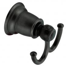 Moen YB5403WR - Wrought Iron Double Robe Hook