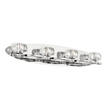 Eurofase 26352-015 - BUCA,4LT BATHBAR,CHROME/CLEAR