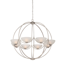 Eurofase 27977-019 - CARLUCCI,8LT CHANDELIER,SILVER