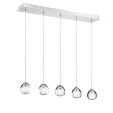 Eurofase 29044-016 - LUCIDO,5LT CHANDELIER,CLEAR