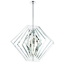 Eurofase 31888-011 - DOWNTOWN,10LT CHANDELIER,CHR