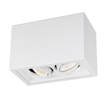 Eurofase 32688-016 - SANTO,2LT LED FLUSHMNT,22W,WHT