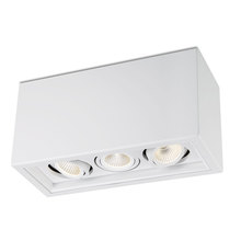 Eurofase 32689-013 - SANTO,3LT LED FLUSHMNT,33W,WHT