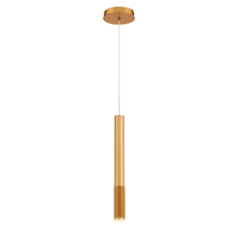 Eurofase 35709-039 - DAVENPORT,1LT LED PENDANT,GOLD