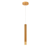 Eurofase 35710-035 - DAVENPORT,1LT LED PENDANT,GOLD