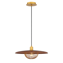 Eurofase 35952-039 - LANDIGO,1LT LED PENDANT,WOOD