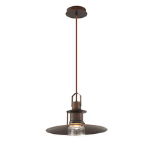 Eurofase 35957-027 - LAMPORT,1LT LED PENDANT,BLK