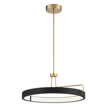 Eurofase 37082-017 - PEMBERTON,PENDANT/SEMI,LRG,BLK