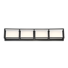 Eurofase 37127-015 - TAMAR,BATHBAR,4LT,LED,LRG,BLK