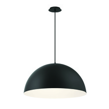 Eurofase 37218-010 - LAVERTON,PENDANT,1LT,S,BLK/WHT