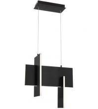 Eurofase 37346-027 - COBURG,PENDANT,LED,LRG,BLK