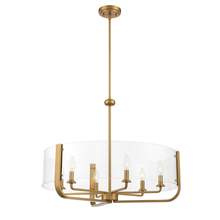 Eurofase 38155-017 - CAMPISI,6LT CHANDELIER,BRASS