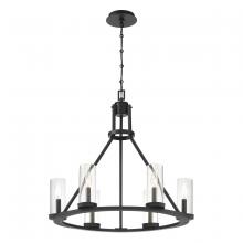 Eurofase 38220-012 - NERITO, 6LT CHANDELIER, BLK