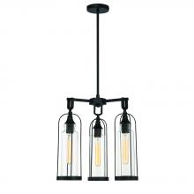 Eurofase 42728-016 - 18" 3LT outdoor chandelier