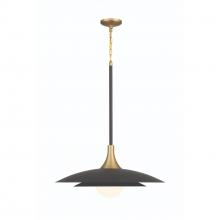 Eurofase 46785-046 - Welsh 1 Light 24&#34; LED Pendant in Black