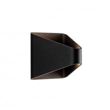 Kuzco Lighting Inc EW33806-BK-UNV-010 - Ellis 6-in Black LED Exterior Wall Sconce