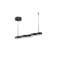 Kuzco Lighting Inc LP90727-BK - POPLAR 27&#34; LINEAR PENDANT BLACK 30W, 120VAC WITH LED DRIVER, 3000K, 90CRI