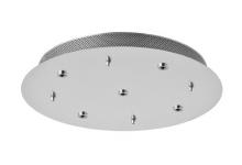 Kuzco Lighting Inc CNP9005BN - Round Five Light Low Voltage (12V) Canopy