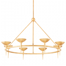 Troy F2608-VGL - Troy 8 LIGHT CHANDELIER