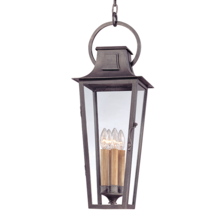 Troy F2967-APW - Parisian Square 4LT Hanging Lantern Large