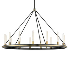 Hudson Valley 2758-AOB - 15 LIGHT PENDANT