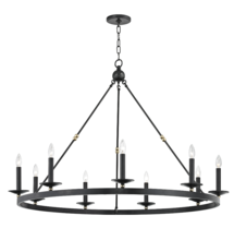 Hudson Valley 3209-AOB - 9 LIGHT CHANDELIER