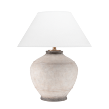 Hudson Valley L1373-ASH - 1 LIGHT TABLE LAMP