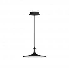 Alora Lighting PD418012MB-UNV - Issa 12-in Matte Black LED Pendant