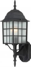 Nuvo 60/3479 - Adams - 1 Light - 18&#34; Outdoor Wall with Frosted Glass; Color retail packaging