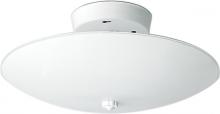 Nuvo SF77/823 - 2 Light - 12&#34; Flush with White Round Glass - White Finish