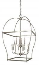 Framburg 5472 BN - 12-Light Brushed Nickel Kenmare Foyer Chandelier