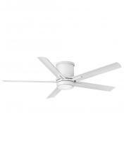 Hinkley Fans 902552FMW-LWD - Vail Flush 52" LED Smart Fan