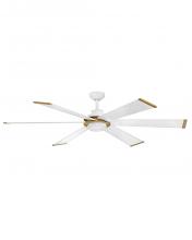 Hinkley Fans 906964FMW-LDD - Andros 64&#34; LED Smart Fan