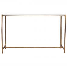  22964 - Affinity White Marble Console Table