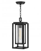 Hinkley 1002BK - Hinkley Lighting Republic Series 1002BK Exterior Hanging Lantern (LED or Incandescent)