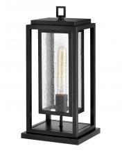 Hinkley 1007BK - Hinkley Lighting Republic Series 1007BK Exterior Pier Mount (LED or Incandescent)