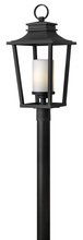 Hinkley 1741BK - Hinkley Lighting Sullivan Series 1741BK Exterior Post Lantern