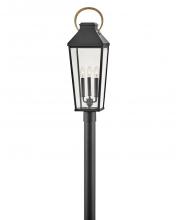 Hinkley 17501BK - Hinkley Lighting Dawson Series 17501BK Exterior Post Lantern