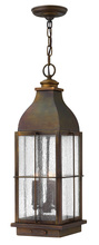 Hinkley 2042SN-LL - Hinkley Lighting Bingham Series 2042SN-LL Exterior Hanging Lantern (Incandescent or LED)