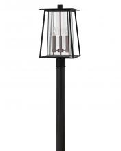 Hinkley 2101BK-LL - Hinkley Lighting Walker Series 2101BK-LL Exterior Post Lantern (Incandescent or LED)