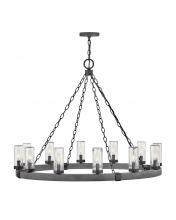 Hinkley 29207DZ-LL - Hinkley Lighting Sawyer Series 29207DZ-LL Exterior Chandelier (Incandescent or LED)