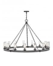 Hinkley 29209DZ-LL - Hinkley Lighting Sawyer Series 29209DZ-LL Exterior Chandelier (Incandescent or LED)