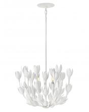 Hinkley 30011TXP - Hinkley Lighting Flora Series 30011TXP Convertible Chandelier/Semi-Flush