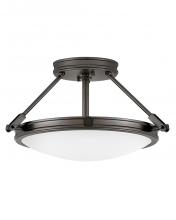 Hinkley 3381BX - Hinkley Lighting Collier Series 3381BX Semi-Flush