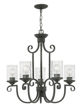 Hinkley 4015OL-CL - Hinkley Lighting Casa Series 4015OL-CL Chandelier